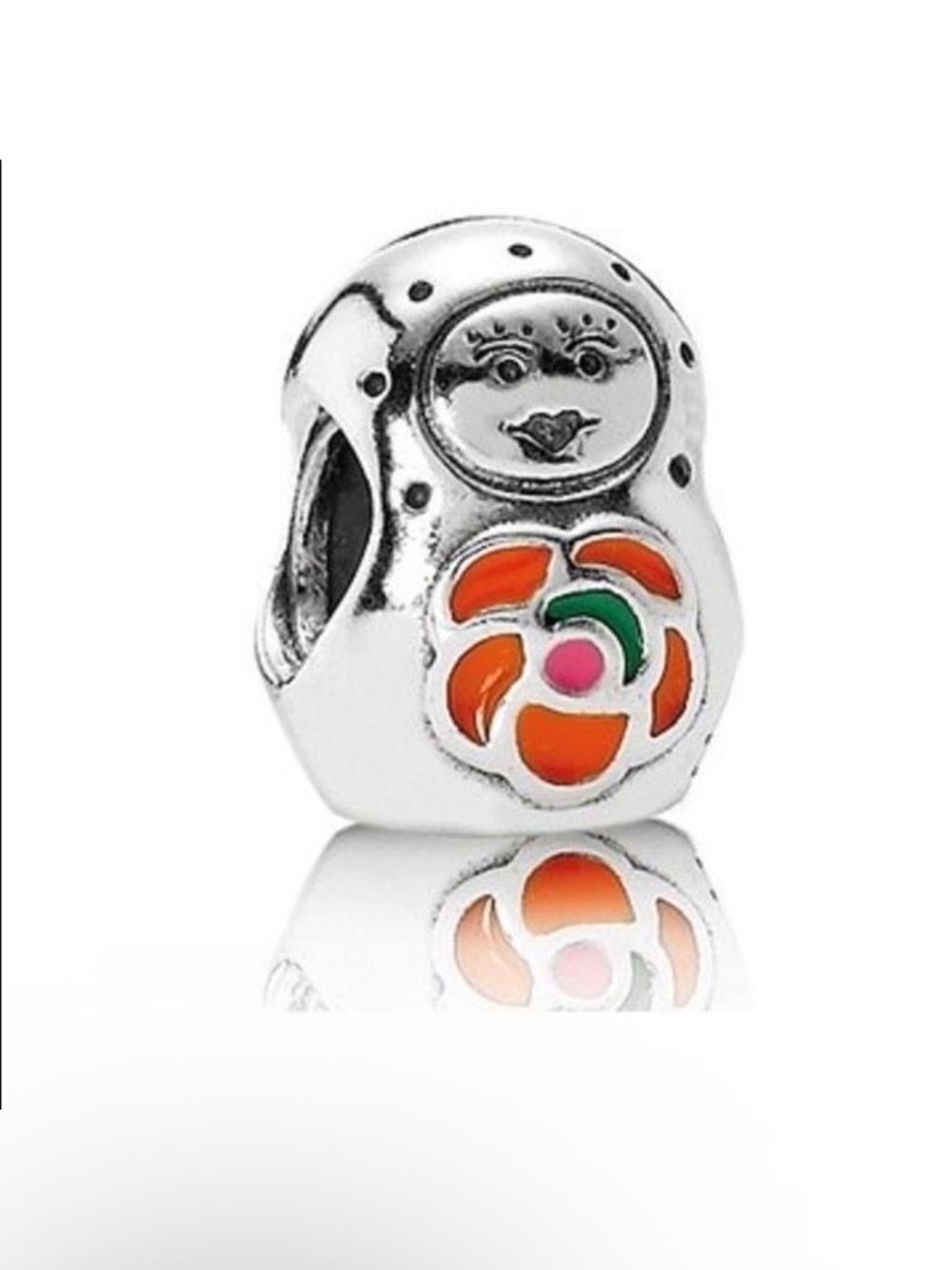 Retired Pandora Matryoshka / Babushka Doll Charm